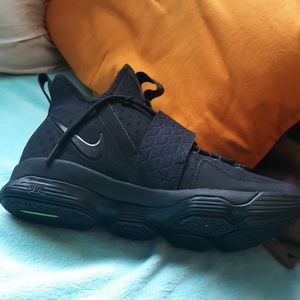 LeBron James basketball Nikes "Swoosh"